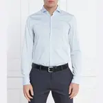 Рубашка узкого кроя Kery Hugo, синий - фото