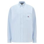 Рубашка с длинным рукавом BOSS Nambeth, синий - фото 3