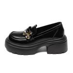 ZHR Женские лоферы черно-белые - фото 3