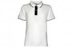 TRUSSARDI Белая поло для мужчин - фото