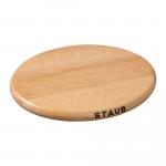 Магнитная подставка Oval Magnetic Staub овальная из дерева, 29 см, коричневый - фото