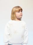 MANGO KIDS Свитшот 'FLOR' в цвете Off White - фото 5