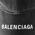 Бейсбольная кепка Balenciaga, черный - фото 2