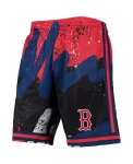 Мужские шорты Hyper Hoops Boston Red Sox красные Mitchell & Ness - фото 3