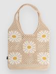 Сумка Blue Tomato Crochet Handtasche, dark beige w daisy - фото