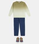 Хлопковый свитер Il Gufo, Sage Green - фото 2