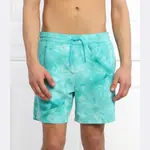 Купальные шорты стандартного кроя Guess, бирюзовый - фото