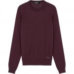 Crew neck Sweater VERSACE, красный - фото