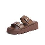 Шлепанцы унисекс Belle, серый - фото 7