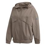 Стелла Маккартни Женская Коричневая Куртка Adidas - фото