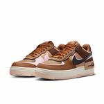 Кроссовки air force 1 shadow 'light british tan pink cacao wow' Nike, бежевый - фото 3