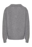 Топ BALL BATARDELLI KNIT POLO, Medium Grey Melange/Light Grey - фото 7