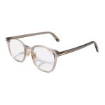 TOM FORD TF Square Eyeglass Frames Unisex Transparent Brown - фото 5