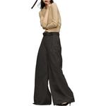 Брюки плиссе Maison Margiela, черный - фото 4