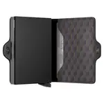 Кошелек Secrid Twinwallet Optical leather, серый - фото 4