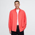 Мужская рубашка GAP, белый - фото 8