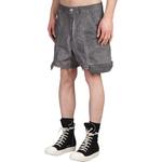 Джинсовые шорты карго Rick Owens DRKSHDW, серый - фото 4