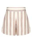 Полосатые шорты PAULA, нейтральный - фото
