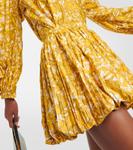 Мини-юбка с цветочным принтом Jil Sander, мультиколор - фото 4