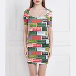 Платье Kenzo, мультиколор - фото