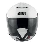 Шлем GIVI x.22 planet solid color jet, White - фото 3