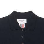 Классическая поло THOM BROWNE, темно-синий - фото 8