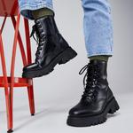 Женские военные ботинки Levi's Giselle 2 Neo, White/Black - фото 7