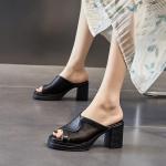 Женские сандалии Slide POOQ, черный - фото 9