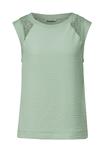 Топ MIT MESH - Blouse Street One, цвет Grün - фото 4