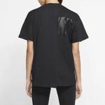 Футболка (WMNS) Nike x Sacai Crossover NRG Splicing Logo Short Sleeve Black, черный - фото 4