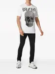 Футболка с кристаллами Philipp Plein, белый - фото 2