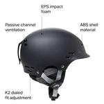 Шлем K2 Thrive K2, Black - фото 2