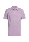 Поло Adidas Golf ULTIMATE365 MINI BUNKER, Powder Plum/Purple - фото 5