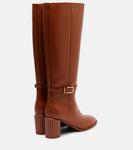 Кожаные сапоги Eddie 70 до колена Zimmermann, Pecan - фото 2