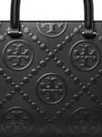 Сумка-шоппер Tory Burch T Monogram Square, черный - фото 4