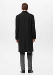 Пальто межсезонное MANGO MAN, черный - фото 3