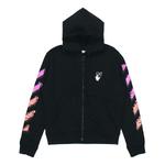 Толстовка OFF-WHITE SS21 Gradient Zipper Classic Jacket Ordinary Version Black, черный - фото