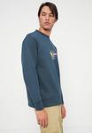 Толстовка Selected Homme SLHARON PANAM CREW NECK , Blue - фото 4