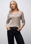 Джемпер Street One BASIC V-NECK, Beige/Taupe - фото 3