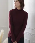 Пуловер Pourvous, цвет Bordeaux - фото