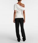 Эдель драпированный топ Tove, белый - фото 3