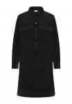 Платье PULZ PZSALLY LS PLACKET DRESS, Black Beauty/Black Denim - фото 6