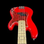 Бас-гитара Vintage V30 Maple серии Coaster, размер 7/8, глянцевый красный - фото 4