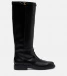 Кожаные сапоги до колена Tod's, Nero - фото 4