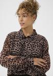 Блуза Cream CRYUNA SHIRT, Natrual Animal Spots/Black - фото 4
