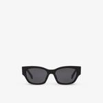 CL40197U солнцезащитные очки в ацетатной оправе «кошачий глаз» Celine, черный - фото