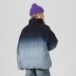 YAYA Унисекс пуховик, Apricot/Burgundy - фото 10