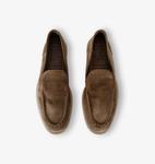 Замшевые мокасины Pace с закрытым носком John Lobb, хаки - фото 2