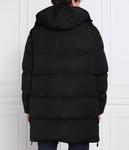 Пуховик мужской Emporio Armani длинный с капюшоном, черный - фото 4