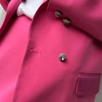 Never fully dressed Блейзер с длинными рукавами, розовый - фото 2